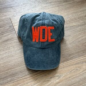Auburn University Denim Cap with Orange WDE Embroidery